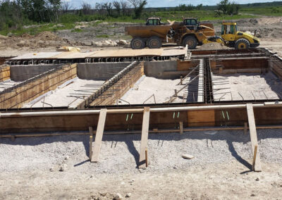 Sewer Treatment Plant Gradebeams